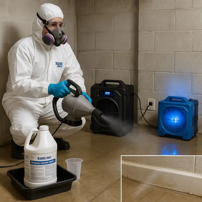 Sanitization and Odor Removal process in South Thomaston, ME