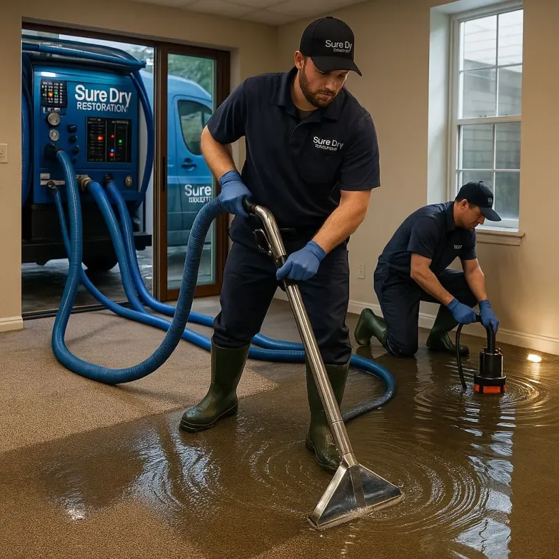 Water Extraction and Removal process in South Thomaston, ME